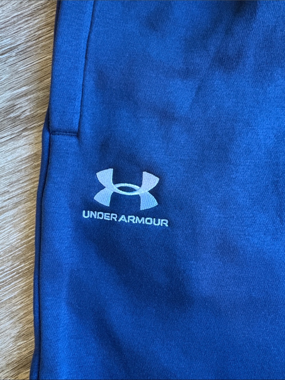 Under Armour Men’s Navy Athletic Drawstring Shorts - Picture 4 of 5